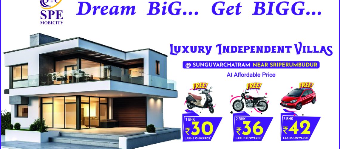 Luxury Living at SPE Mobicity in Poonamallee